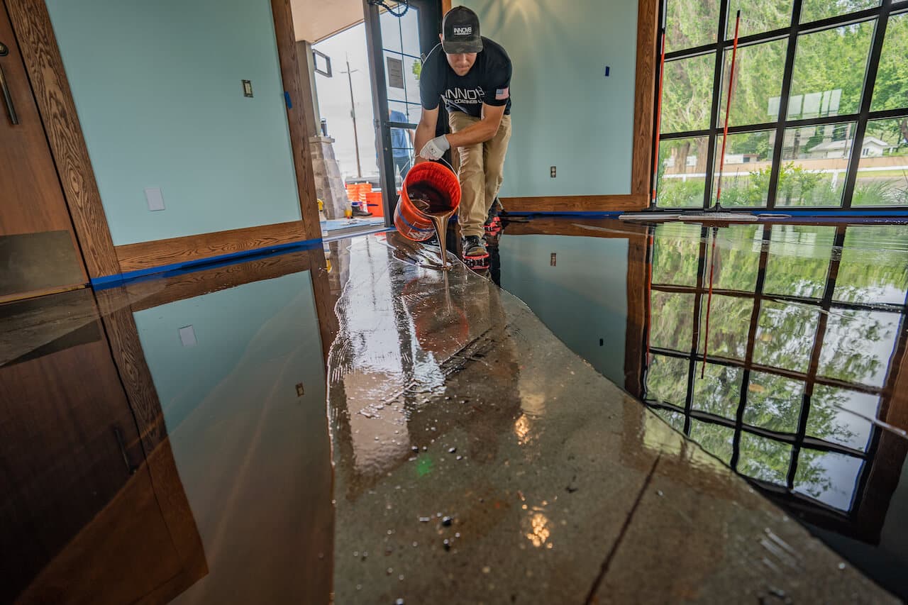 Raleigh epoxy flooring